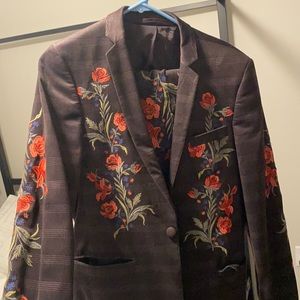 ASOS Rose Floral Suit & Pants Set